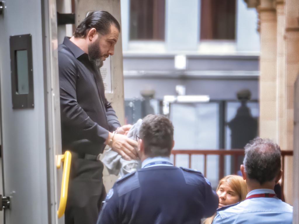 Ricardo Barbaro arrives for sentencing after being found guilty of the murder of Ellie Price in 2020. Picture: Luis Enrique Ascui