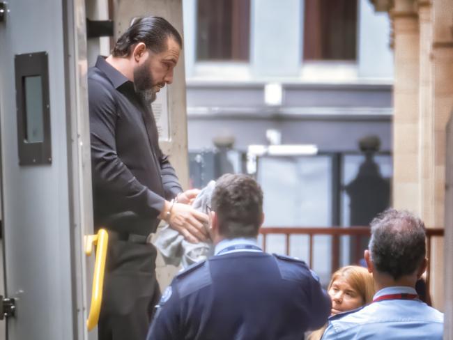 Ricardo Barbaro arrives for sentencing after being found guilty of the murder of Ellie Price in 2020. Picture: Luis Enrique Ascui
