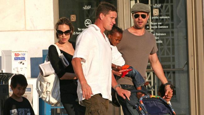 Mark Billingham guarded Brad Pitt and his family for 18 months. Picture: Xposure