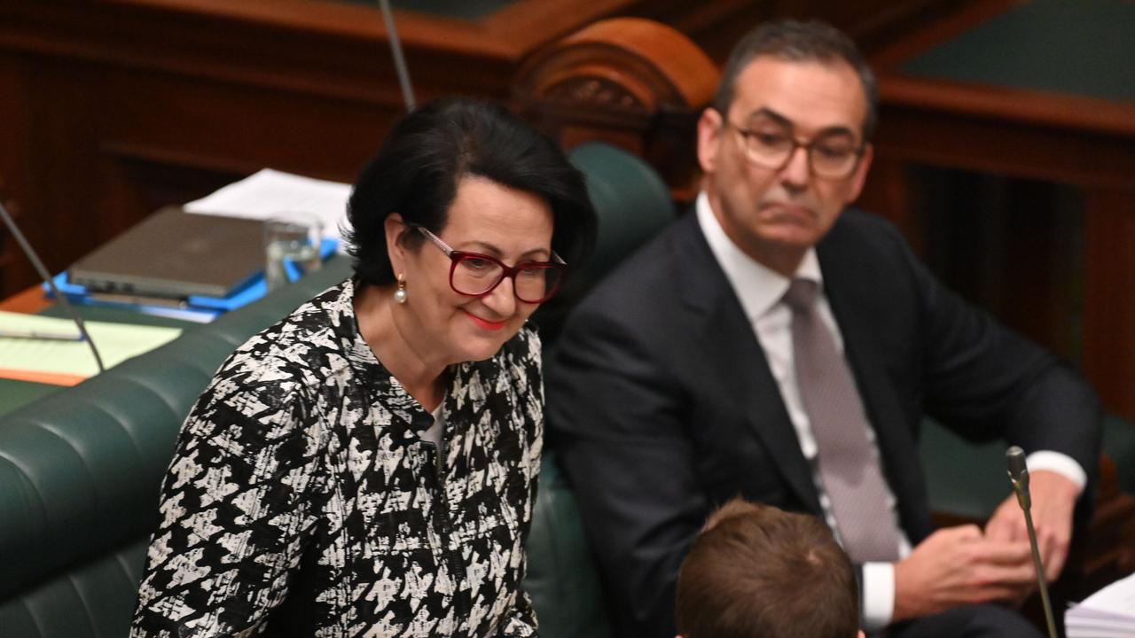 Vickie Chapman during Question Time last year with then-premier Steven Marshall Picture: Keryn Stevens