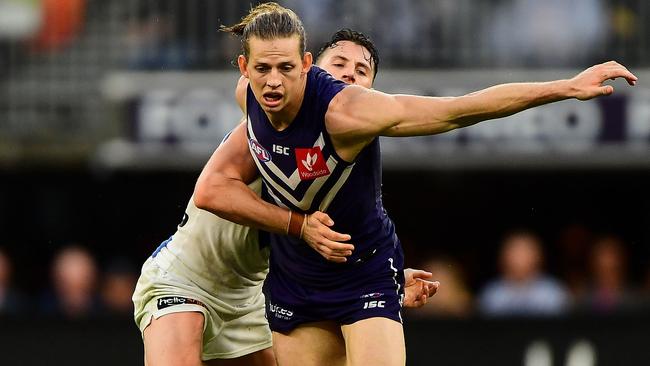 Fremantle captain Nat Fyfe.