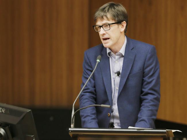 Professor Richard Eccleston of UTAS mulls the statemate. Picture: MATT THOMPSON