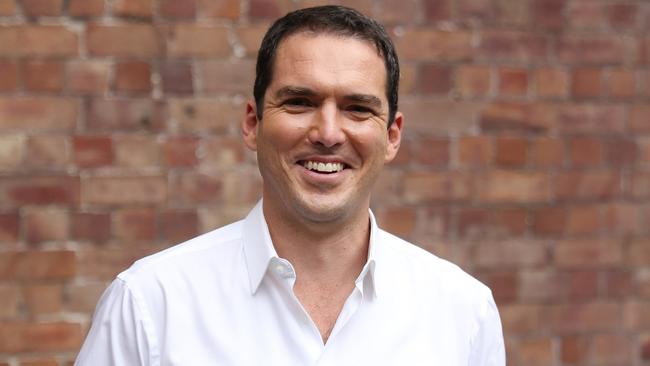 Sky News reporter Peter Stefanovic. Picture: Brett Costello