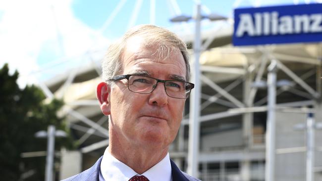 NSW Labor leader Michael Daley outside Sydney’s Allianz Stadium yesterday. Picture: Getty Images