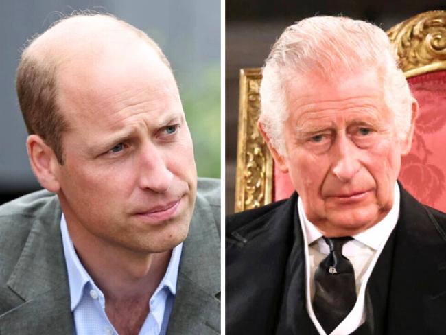 Prince William and King Charles III