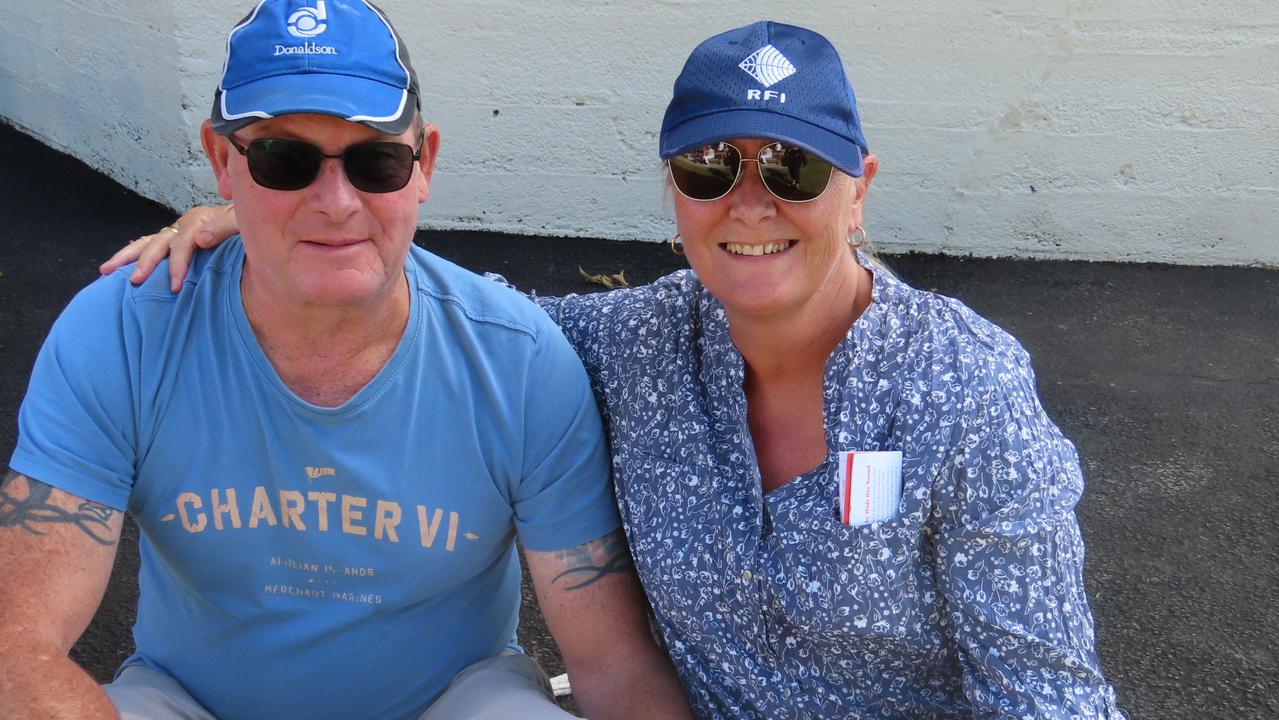 Richard and Tracey Clifford at the Relish Food & Wine Festival.