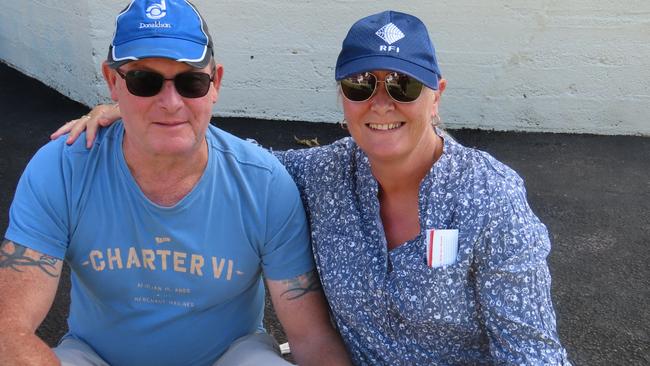Richard and Tracey Clifford at the Relish Food & Wine Festival.