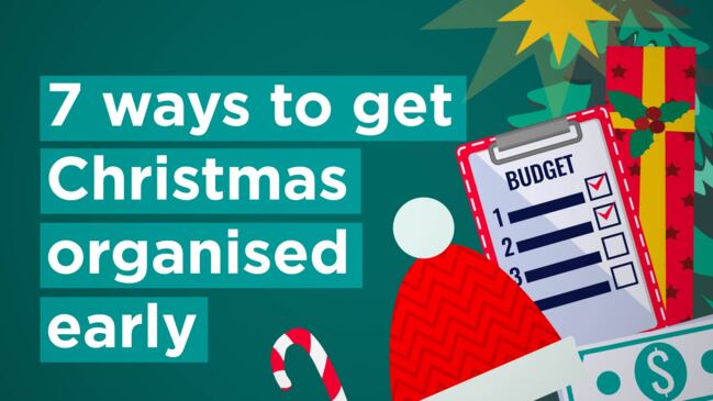 7 ways to get Christmas organised early