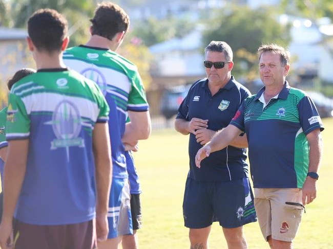 The Cathedral College assistant coach Mick Busby.