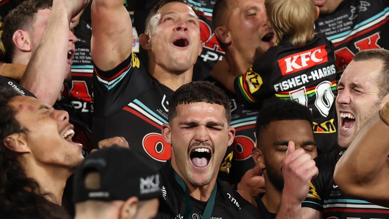 NRL grand final Nathan Cleary carried his Panthers to victory, his teammates relive the moment Daily Telegraph