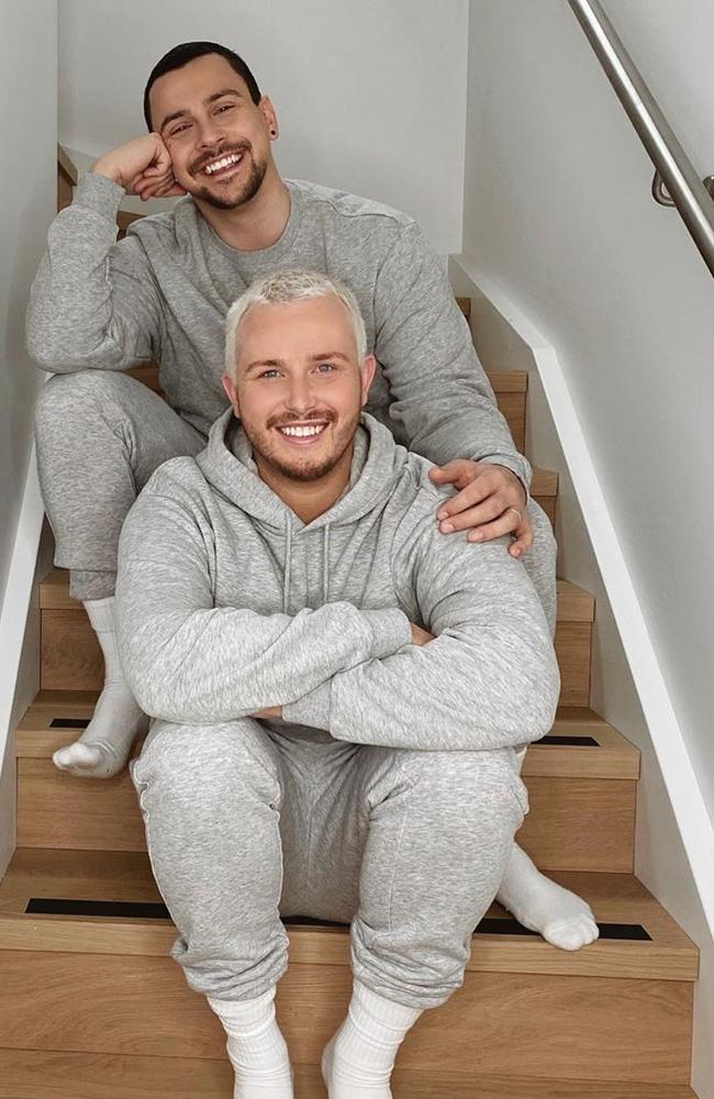 Daniel Wallace and Daniel Brown got married in March 2019.