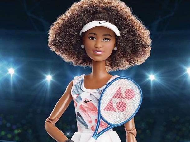 Naomi Osaka shared photos of her new Barbie on social media.