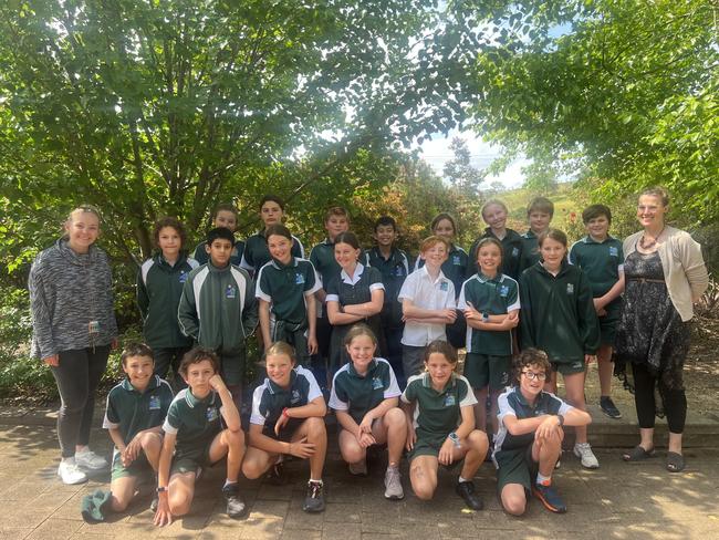 Sapphire Coast Anglican College in Bega year 5 cohort celebrated success following the 2022 NAPLAN testing. Picture: Supplied