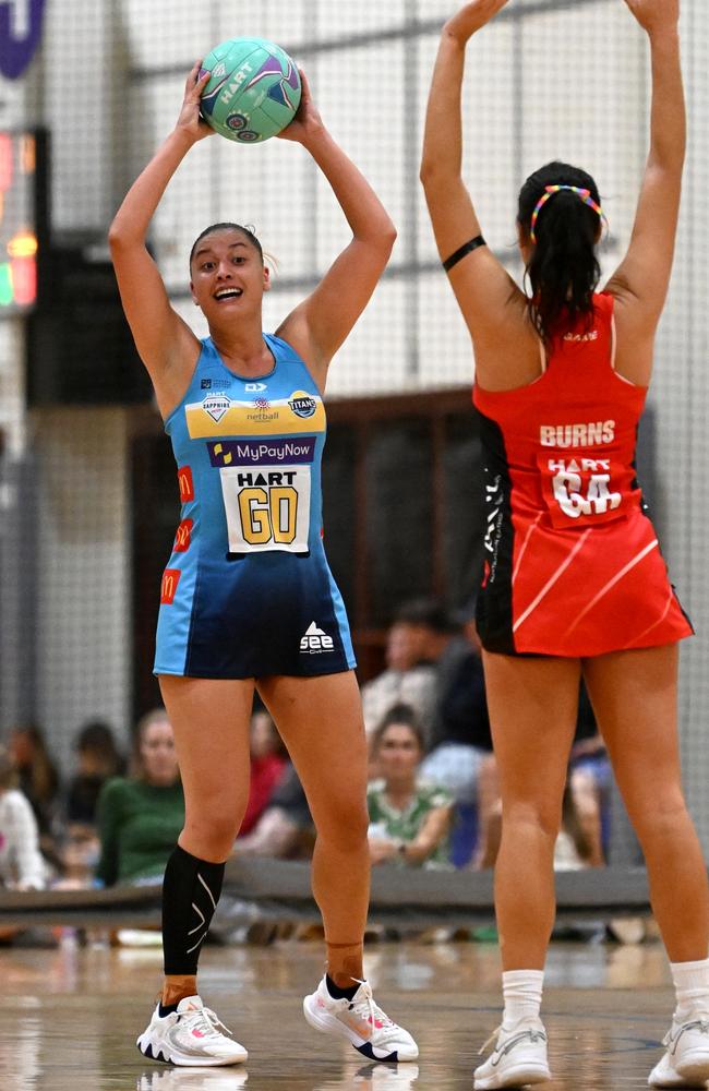 Gold Coast Titans Netball. Pic Credit: Gold Coast Titans. Pictured: Bryah Gafa