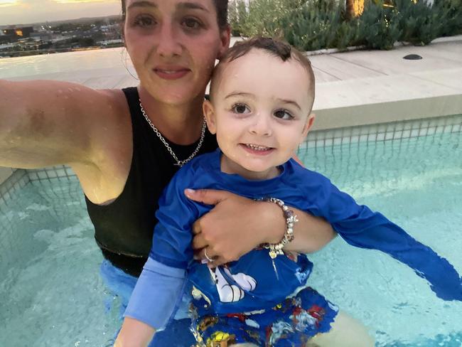 Lynda Armstrong said Townsville University Hospital’s treatment of son Hunter Tween, turning 3 on Monday was abysmal, disgraceful and appalling. Picture: Supplied