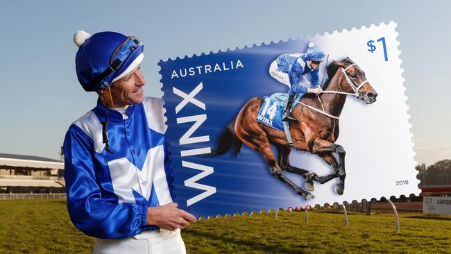 Winx, one of the country’s greatest race horses, was memorlialised with her own stamp. The horse is the star of a new documentary film.