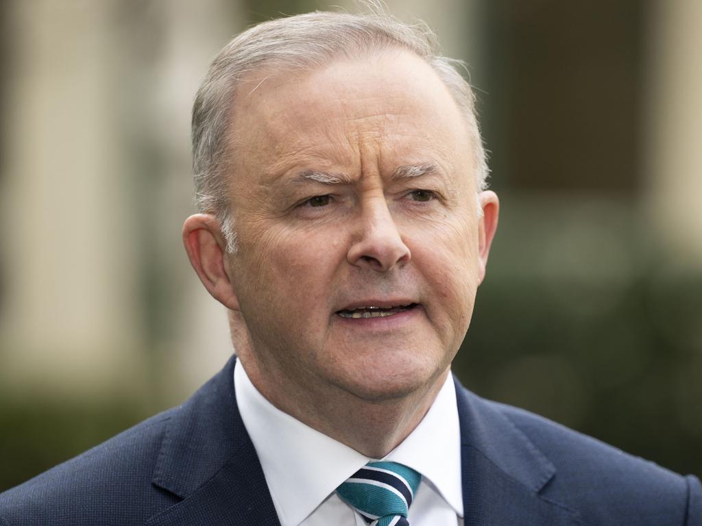 Anthony Albanese has ruled out a power-sharing deal with the Greens. Picture: NCA NewsWire/Martin Ollman