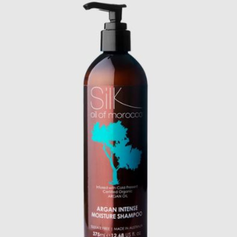 Silk Oil of Morocco Argan Intense Moisture Shampoo. Picture: The ICONIC.