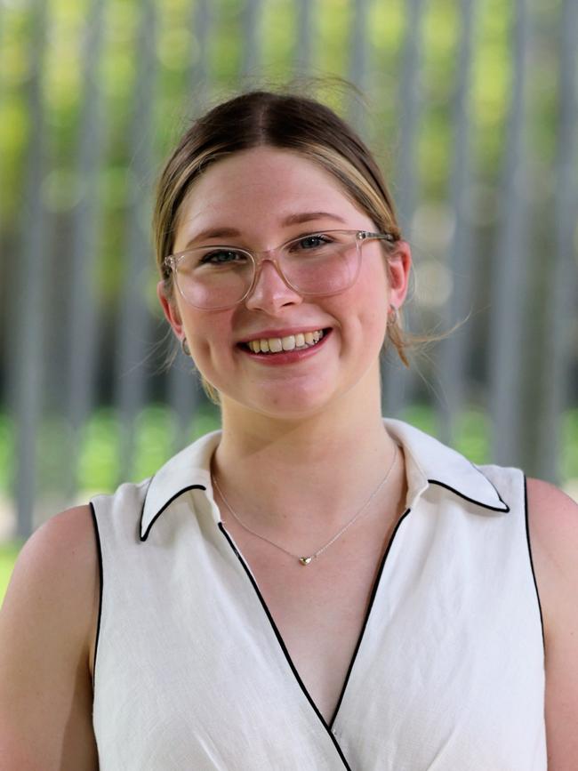 Trinity Anglican School is celebrating a trio of Australian Tertiary Admission Rank results above 98. TAS Year 12 graduate Cara Elliott achieved an ATAR score 99.90. Picture: Brendan Radke