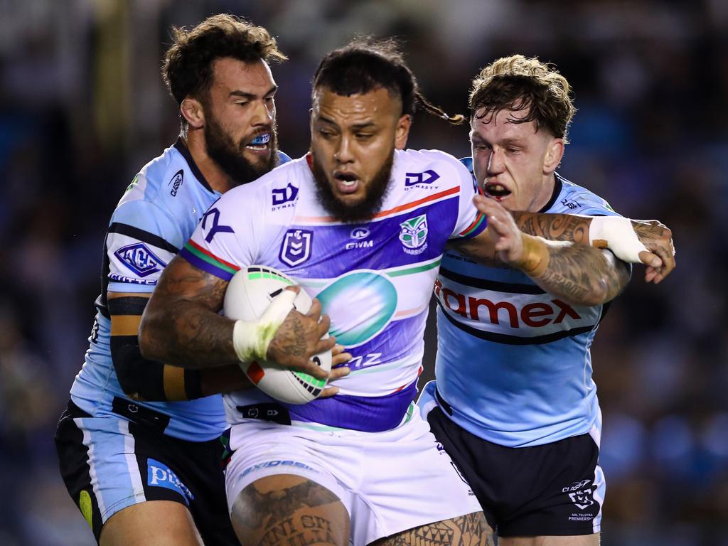 New recruit Addin Fonua- Blake will start for the Sharks in 2025. Picture: NRL Imagery