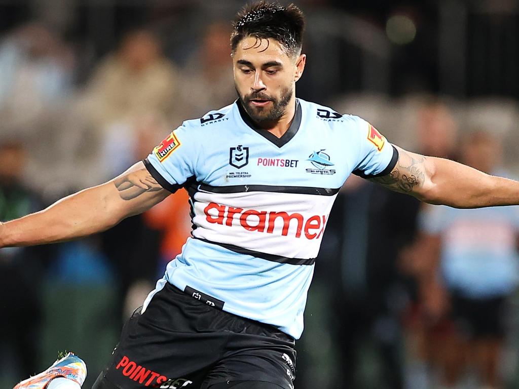 The Sharks will likely have to contend without Shaun Johnson for the rest of the regular season. (Photo by Mark Kolbe/Getty Images)