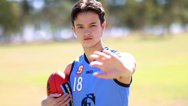 Sturt’s Cameron Kelly. Picture: Cory Sutton/SANFL