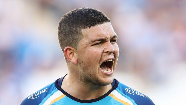 Ashley Taylor has a close relationship with new Gold Coast Titans coach Garth Brennan. Picture: Brendon Thorne