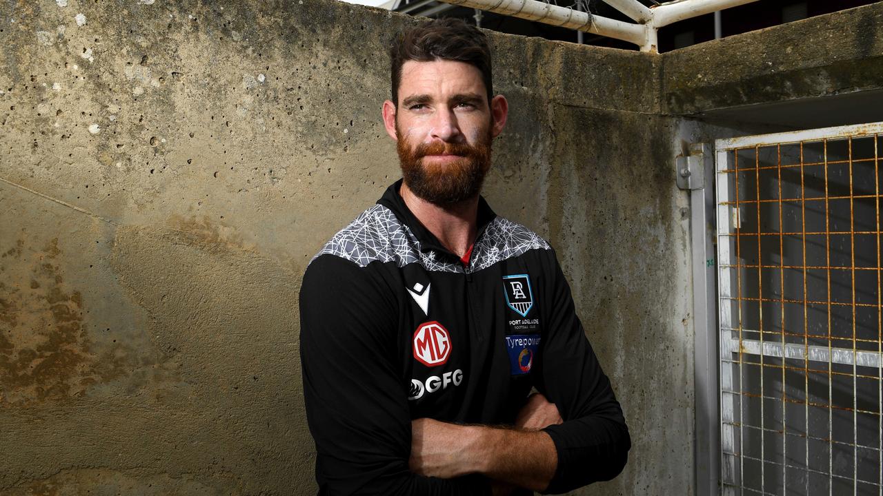 Don’t be surprised if Tyson Goldsack sees senior action for Port Adelaide this year. Picture: Tricia Watkinson