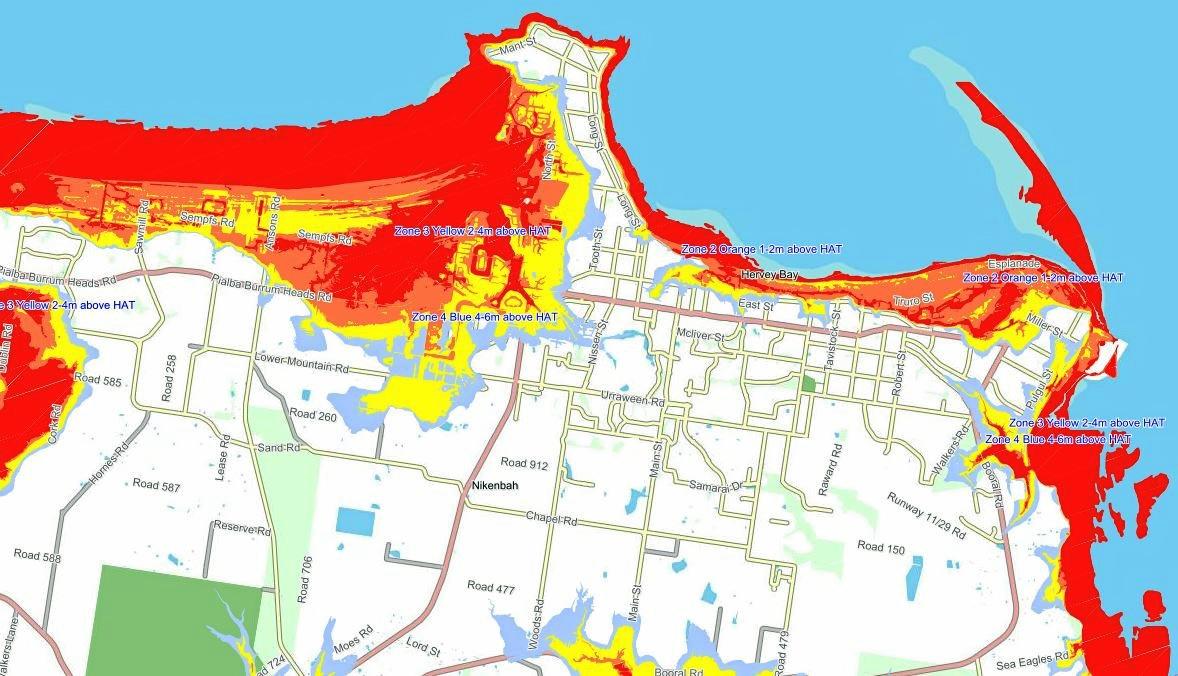 Flood Map Sunshine Coast Flood Prone Zones: Map Reveals Potential Areas At Risk | The Courier Mail