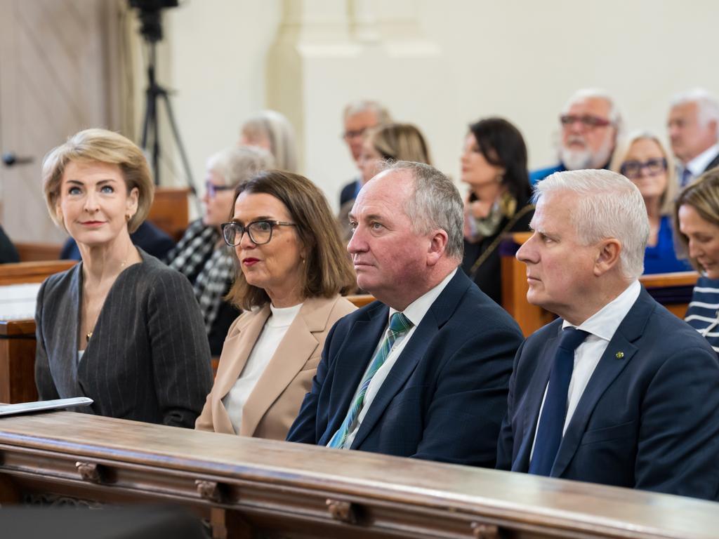 Touching eulogy on female strength by a newly minted leader to her doting mum