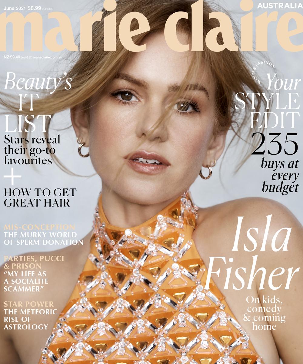 Isla Fisher stuns on the cover of Marie Claire | Photos | news.com.au