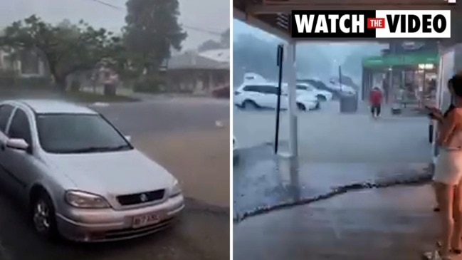 Heavy rain hits Cooroy