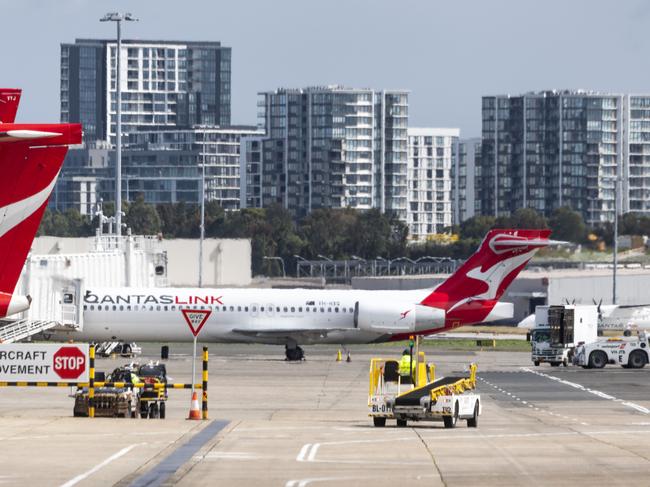 SYDNEY, AUSTRALIA, NCA NewsWire, Sunday, 4 September 2022SYDNEY AIRPORT Qantas Stock photosPicture: NewsWire / Monique Harmer