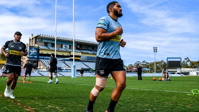 Ricky Leutele will have a vital part to play in the Sharks’ finals run.