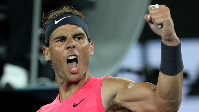 Rafael Nadal is a crowd favourite at the Australian Open. Picture: Getty Images