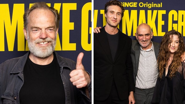 Hugo Weaving at the How To Make Gravy premiere in Sydney.