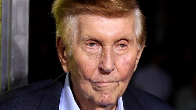 Sumner Redstone allegedly made some strange demands of staff on his corporate jet. Picture: Matt Sayles