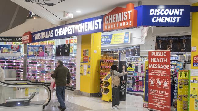 Chemist Warehouse chief executive Mario Tascone said government regulations prevented him from opening stores in some suburbs. Picture: supplied.