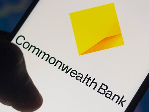 November 23, 2021, Brazil. In this photo illustration the Commonwealth Bank logo seen displayed on a smartphone