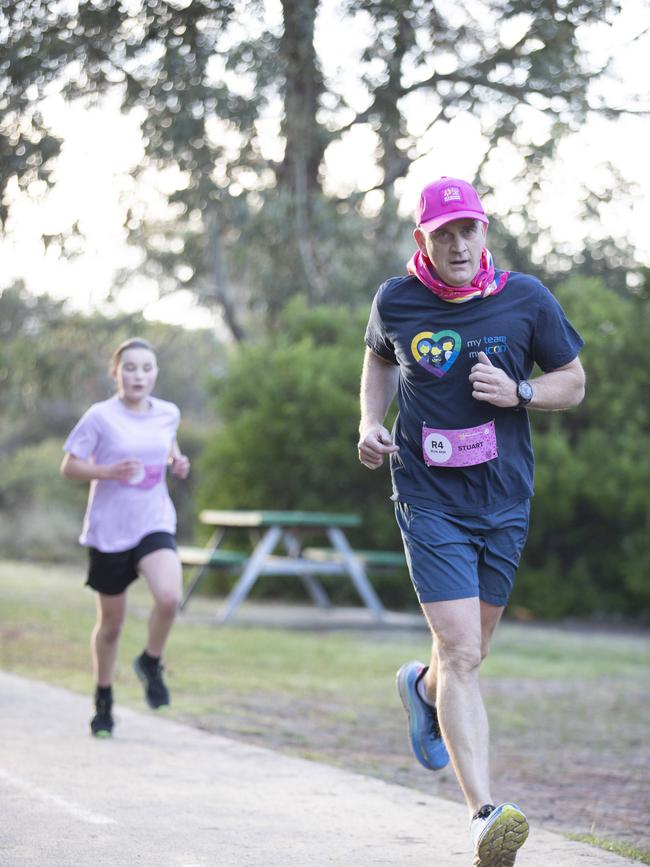 Mother's Day Classic run and walk at Bellerive. Picture: Chris Kidd