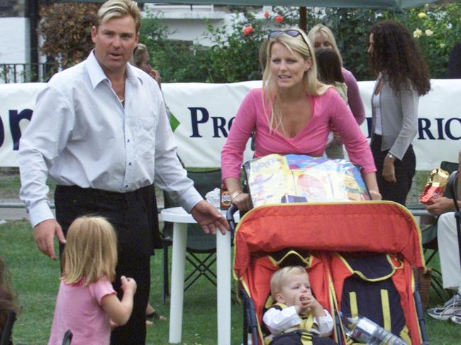 With Dad, Mum and sister Brooke at a charity game in London.