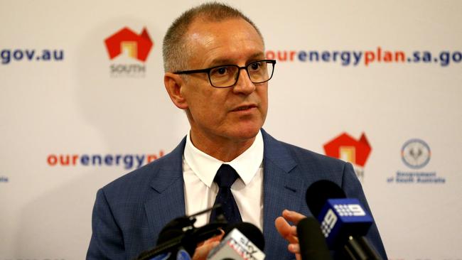 South Australian Premier Jay Weatherill faces the families of Oakden patients.