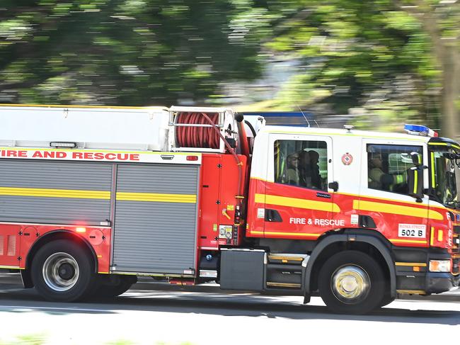 BRISBANE, AUSTRALIA - NewsWire Photos SEPTEMBER 16, 2024: Fire truck in Brisbane. Stock Picture.Picture: NewsWire / John Gass