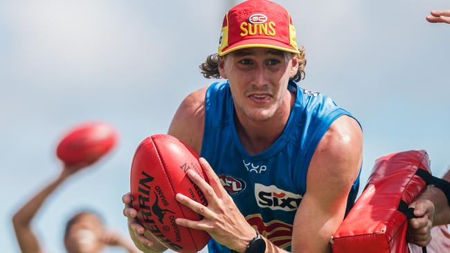 Sam Clohesy at Gold Coast Suns training. Picture: Supplied