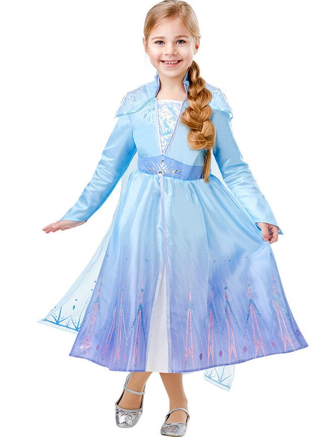 CostumeBox’s Frozen 2 Elsa Deluxe Girls Costume.