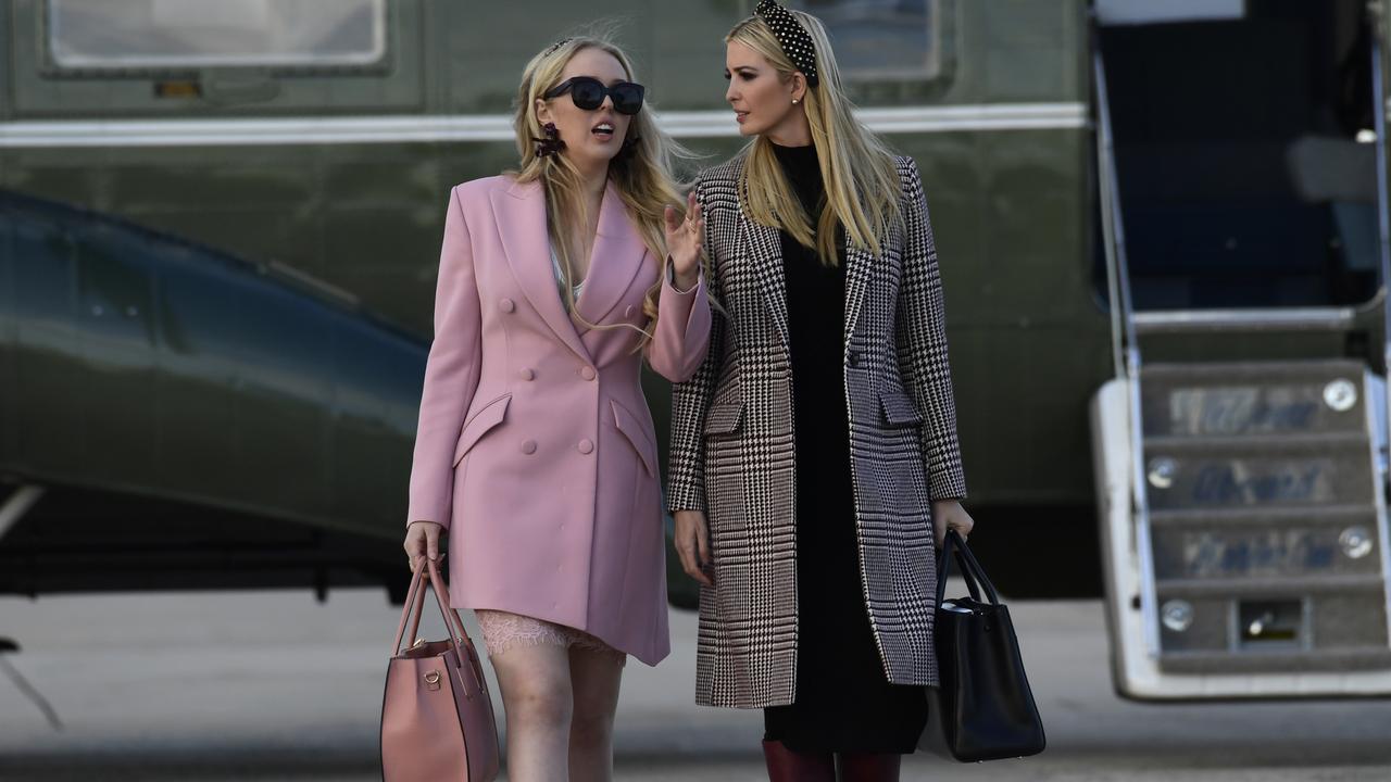 Ivanka and Tiffany Trump, pictured in 2018, are said to be close. Picture: AP Photo/Susan Walsh