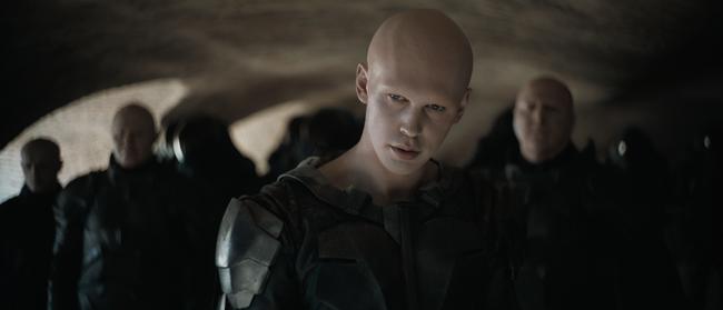 Austin Butler as Feyd Rautha Harkonnen in a scene from Dune: Part Two