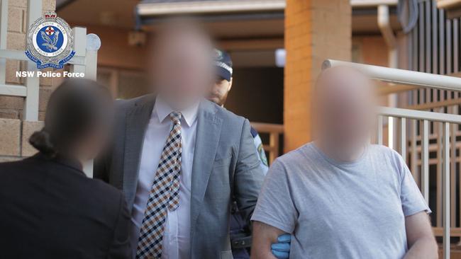 Police arrested four men in raids across Sydney on Wednesday. PICTURE: NSW Police