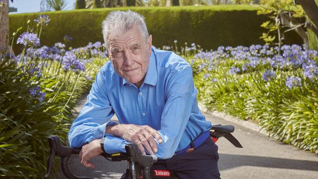 Max Beck photographed at his Sorrento home. Picture: Josh Robenstone