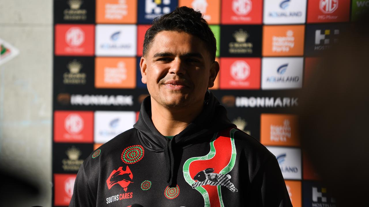 Souths superstar Latrell Mitchell.